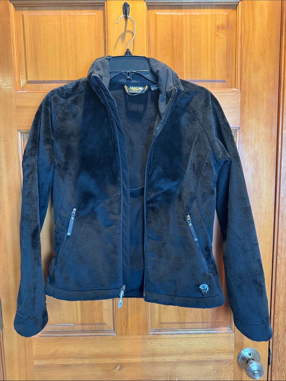 Mountain Hardwear Polartec High Loft Fleece Jacket Women’s Small Black Full Zip